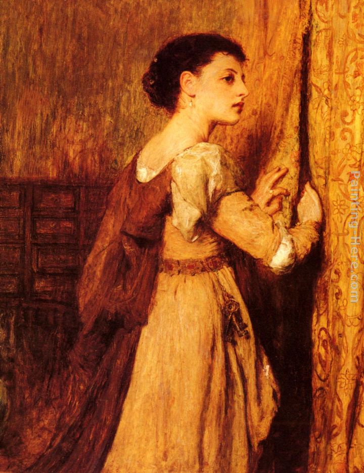 Jessica painting - Sir William Quiller Orchardson Jessica art painting